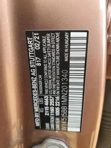 2021 MERCEDES-BENZ CLA AMG 35 4MATIC  