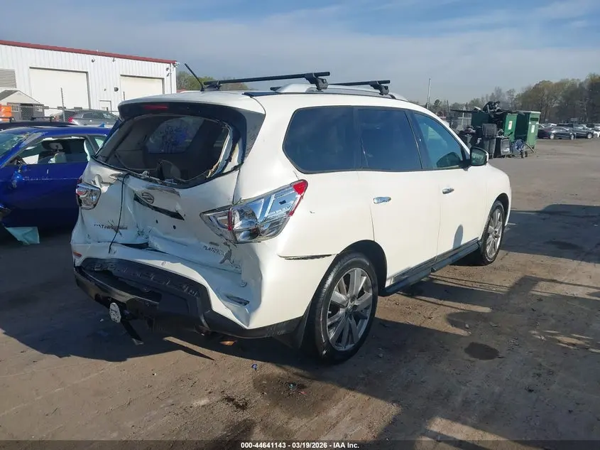 2016 NISSAN PATHFINDER PLATINUM