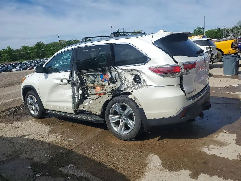 2016 TOYOTA HIGHLANDER LIMITED PLATINUM  