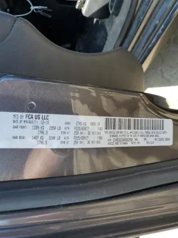 2017 DODGE GRAND CARAVAN SXT  