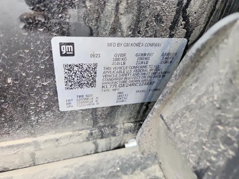 2024 CHEVROLET TRAX 1RS  