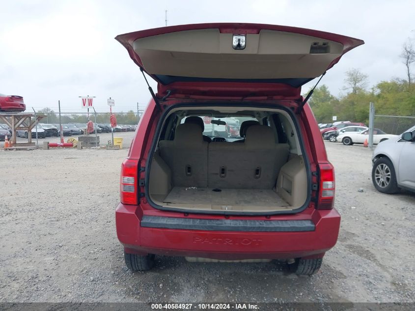 2010 JEEP PATRIOT SPORT