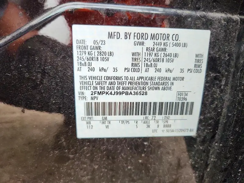 2023 FORD EDGE SEL  