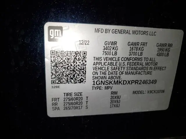 2023 CHEVROLET TAHOE K1500 LS  