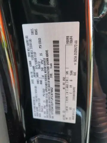 2018 FORD F150 SUPERCREW  