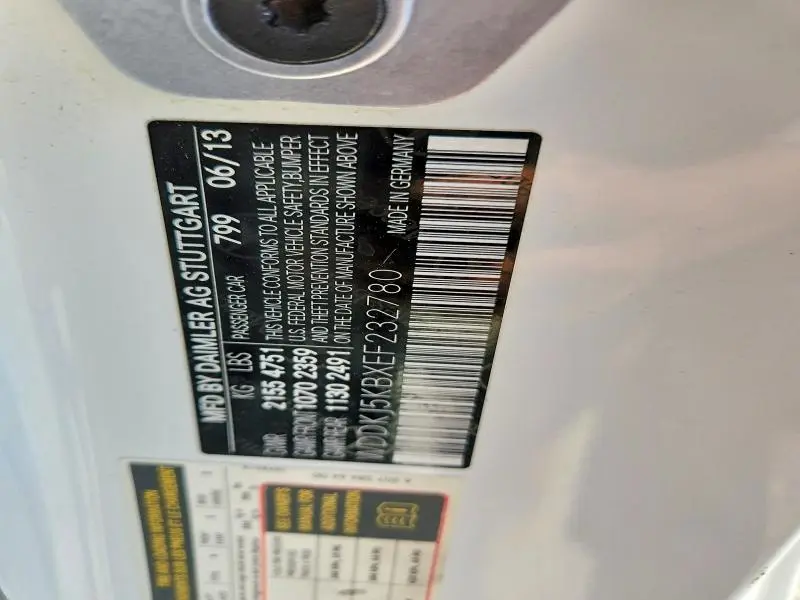 2014 MERCEDES-BENZ E 350  