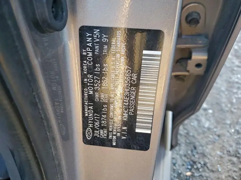 2017 HYUNDAI ACCENT SE  