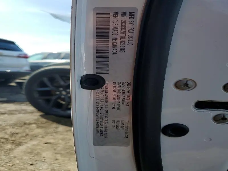 2020 DODGE CHALLENGER R  
