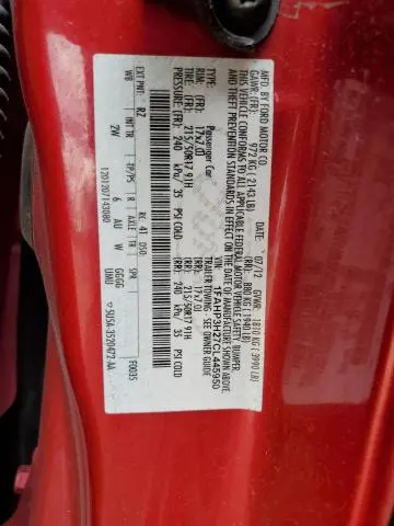 2012 FORD FOCUS SEL  