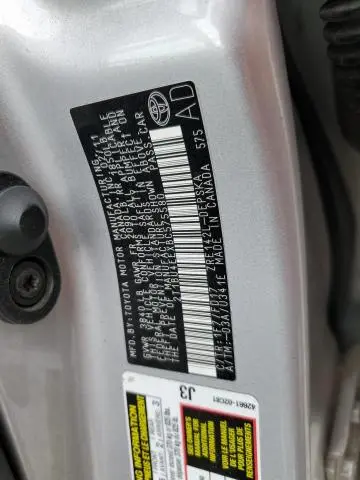2011 TOYOTA COROLLA BASE  