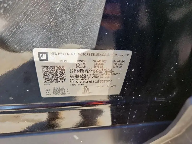 2020 CHEVROLET BLAZER 2LT  