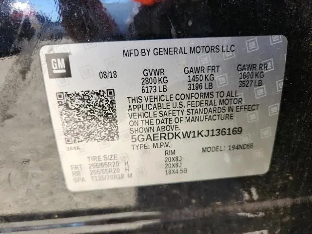 2019 BUICK ENCLAVE AVENIR  