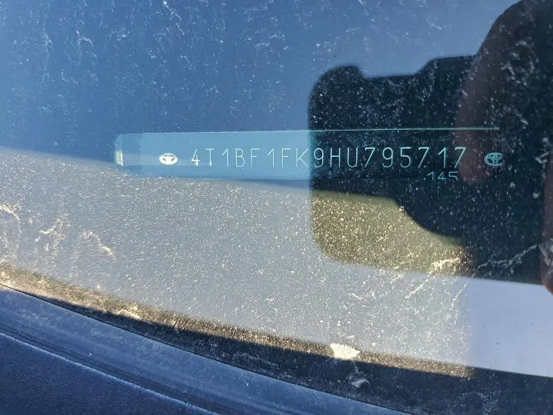 2017 TOYOTA CAMRY LE  