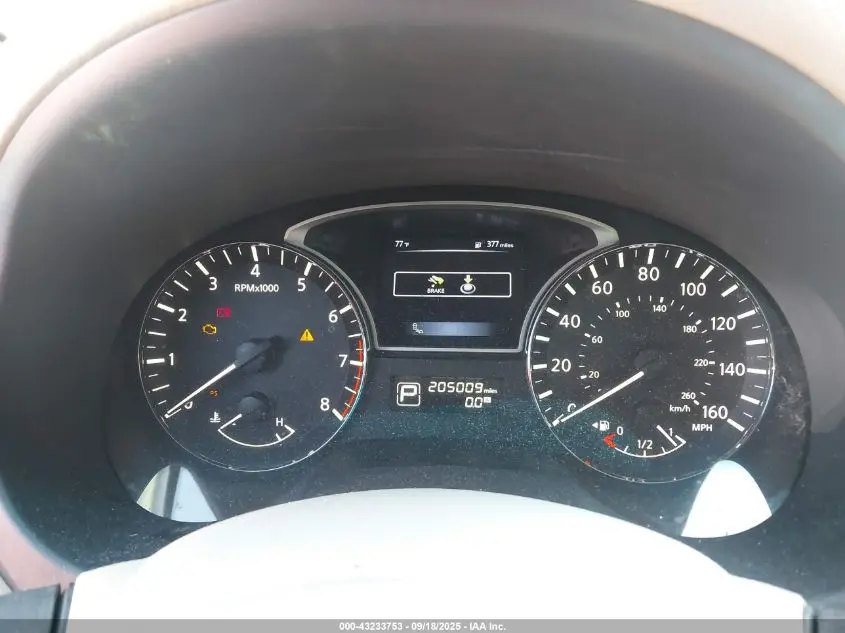 2015 NISSAN ALTIMA 2.5 SV