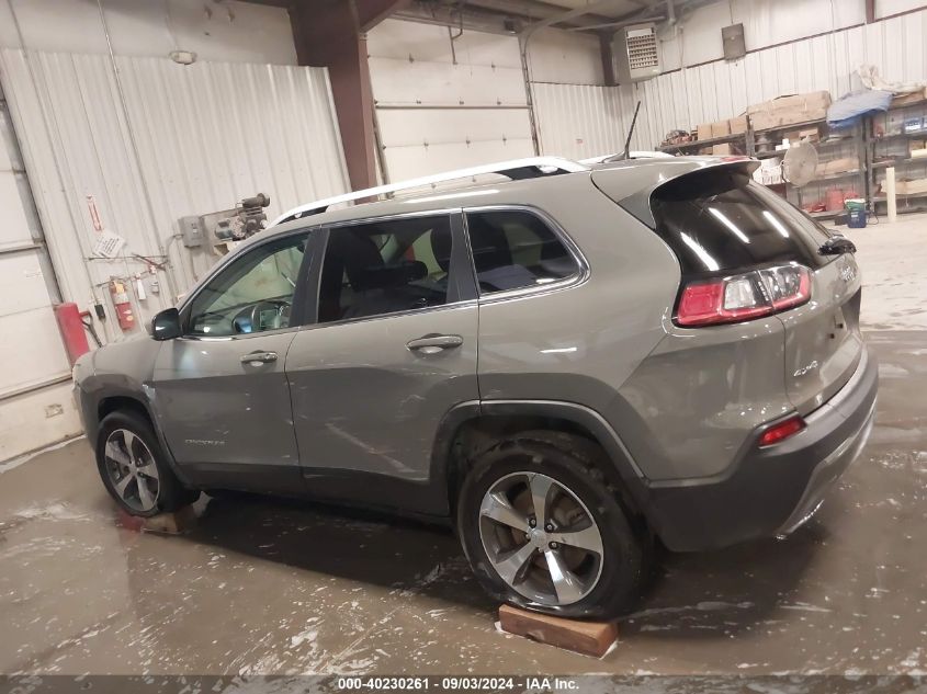 2019 JEEP CHEROKEE LIMITED 4X4