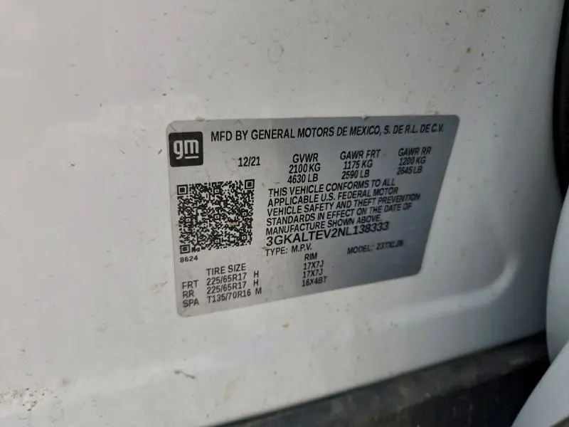 2022 GMC TERRAIN SLE  