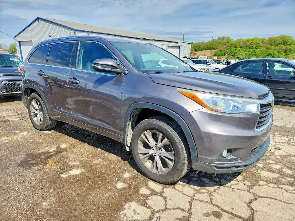 2015 TOYOTA HIGHLANDER XLE  