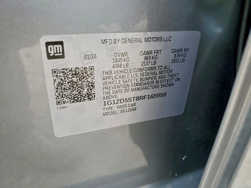 2024 CHEVROLET MALIBU LT  