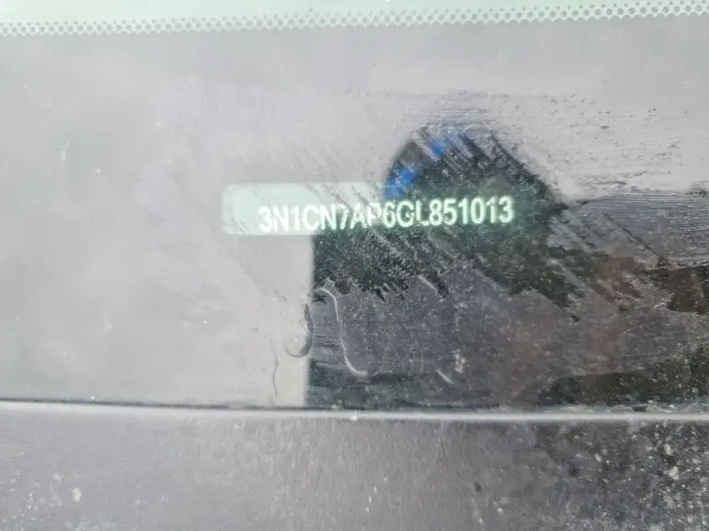 2016 NISSAN VERSA 1.6 SV  
