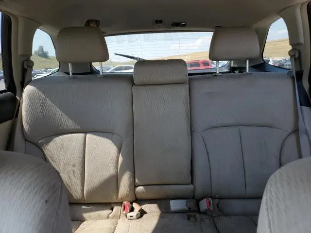 2010 SUBARU OUTBACK 3.6R PREMIUM  