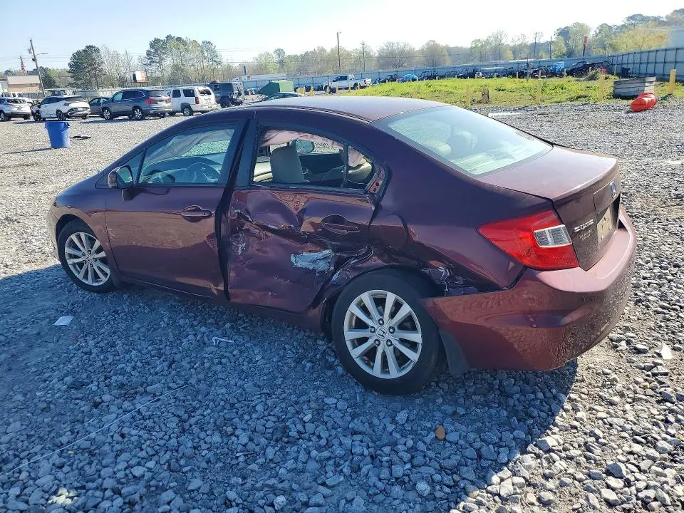 2012 HONDA CIVIC EXL  