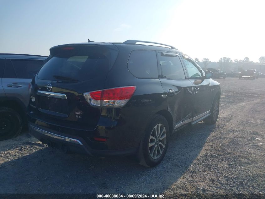 2013 NISSAN PATHFINDER SL