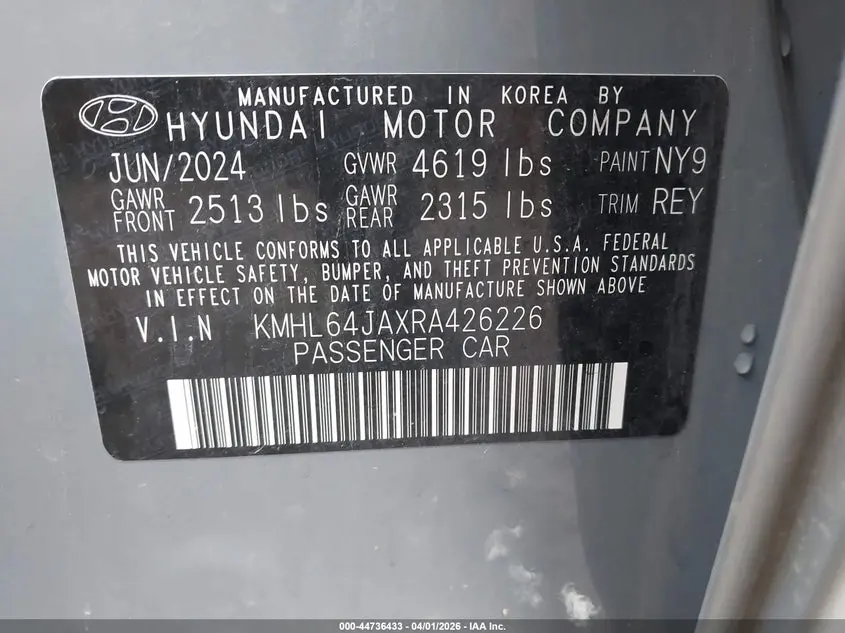 2024 HYUNDAI SONATA SEL