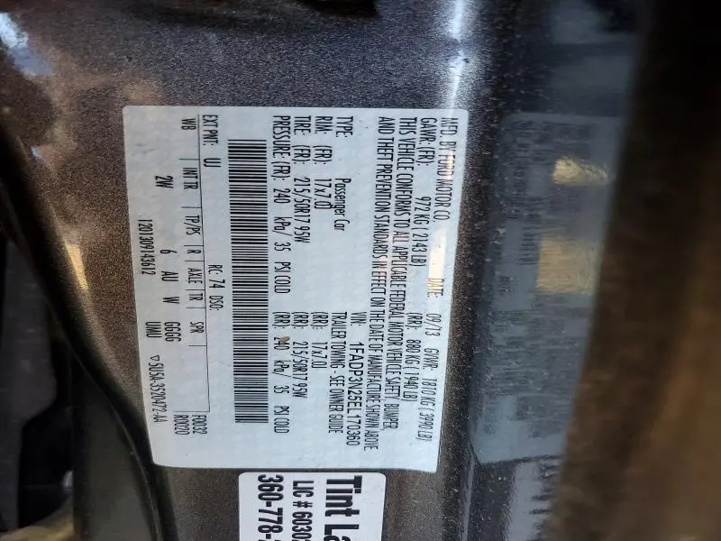 2014 FORD FOCUS TITANIUM  