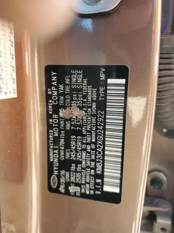 2016 HYUNDAI TUCSON LIMITED  