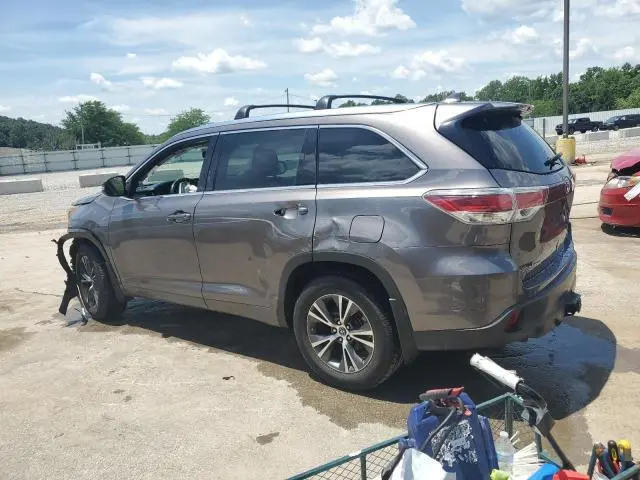 2016 TOYOTA HIGHLANDER XLE  