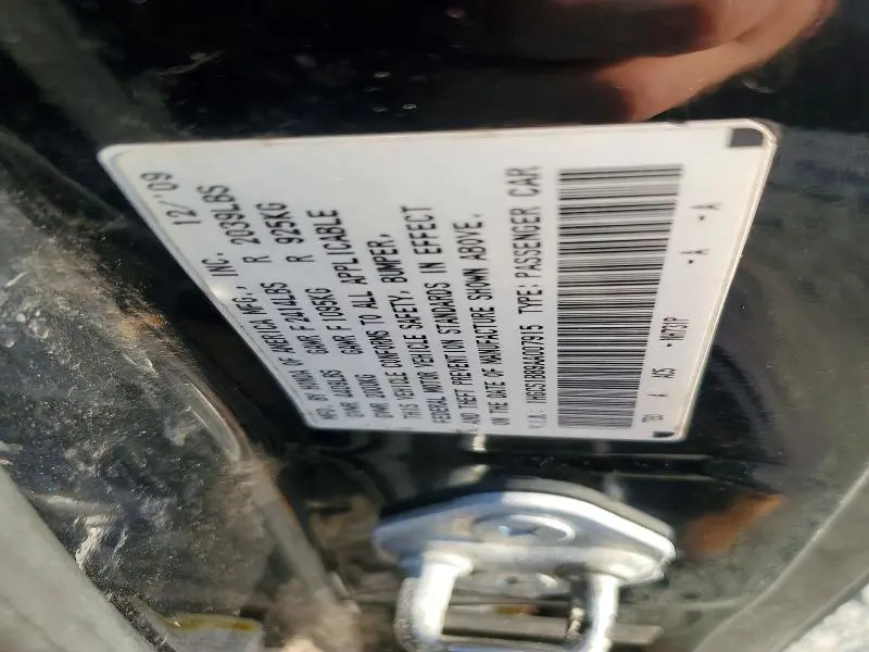 2010 HONDA ACCORD EXL  