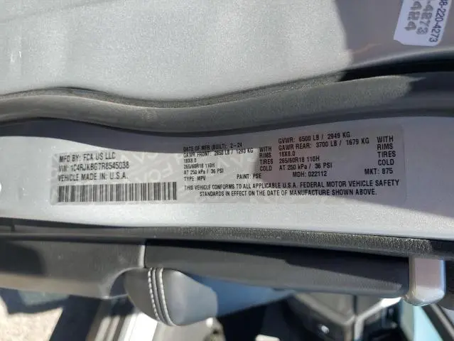 2024 JEEP GRAND CHEROKEE L LIMITED  
