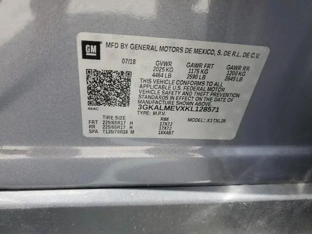 2019 GMC TERRAIN SLE  