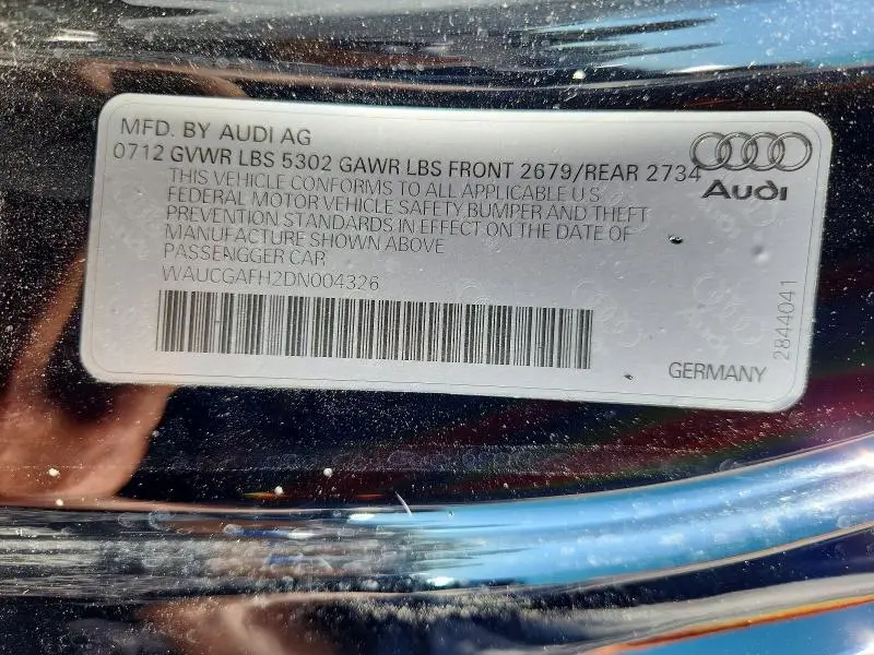 2013 AUDI S5 PREMIUM PLUS  