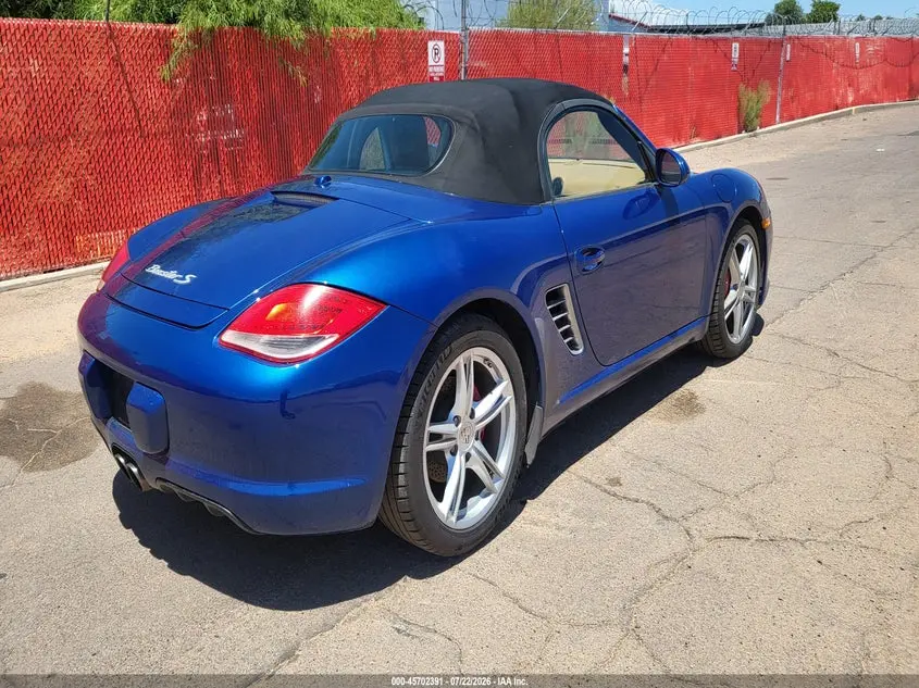 2011 PORSCHE BOXSTER S