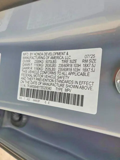 2026 HONDA CR-V SPORT-L  