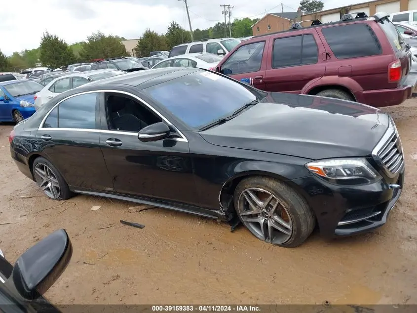 2015 MERCEDES-BENZ S 550 4MATIC