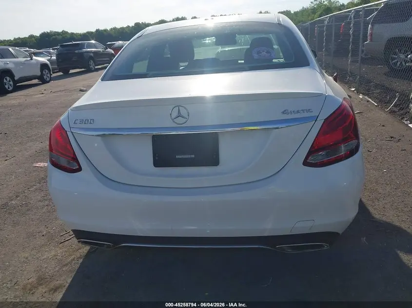 2016 MERCEDES-BENZ C 300 4MATIC