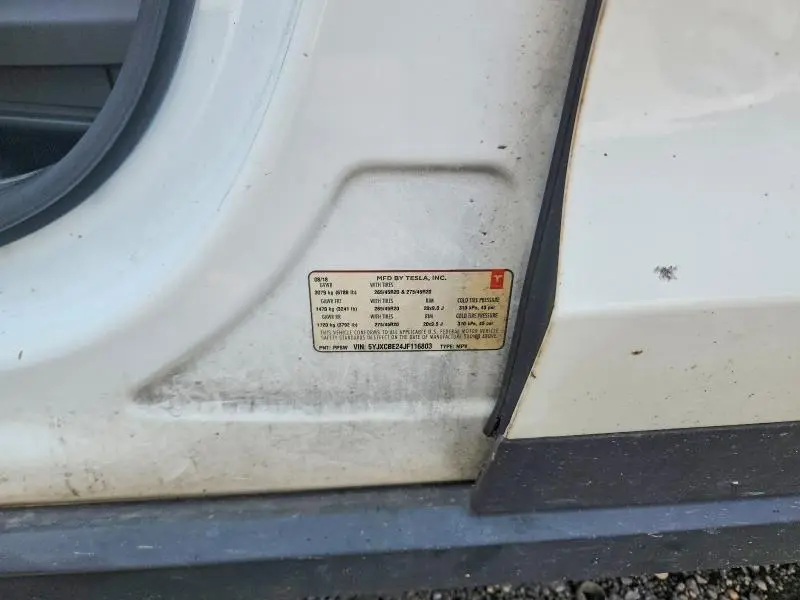 2018 TESLA MODEL X   
