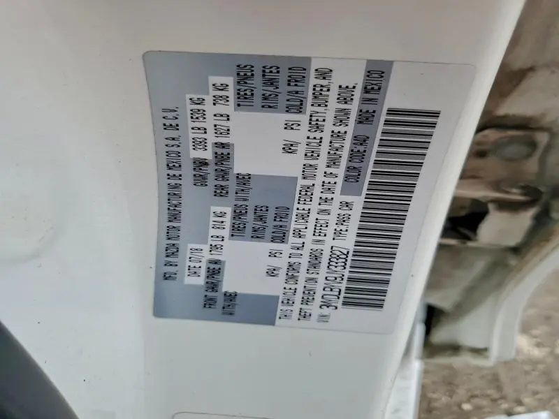 2018 TOYOTA YARIS IA BASE  