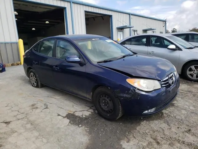 2010 HYUNDAI ELANTRA BLUE  