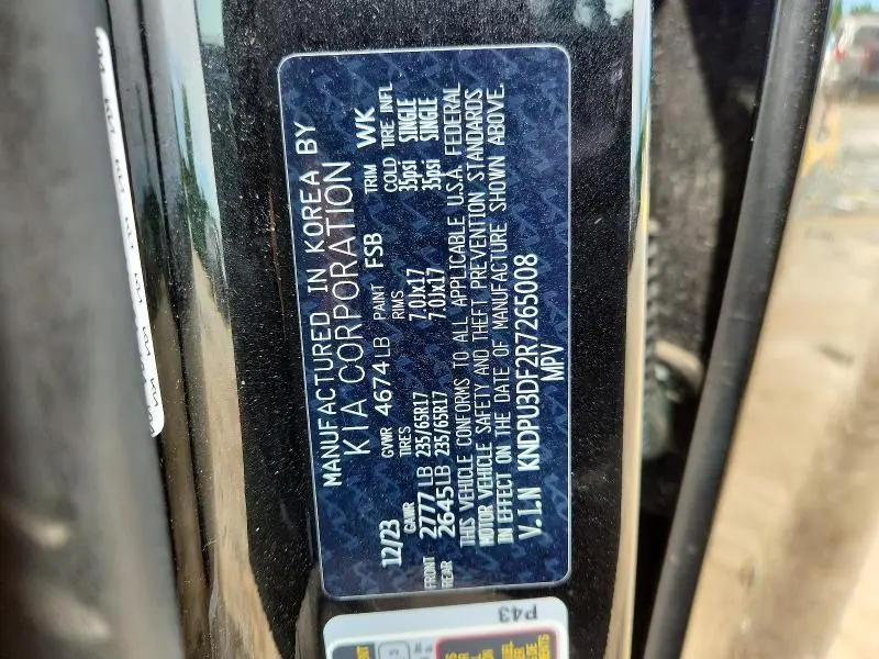 2024 KIA SPORTAGE   