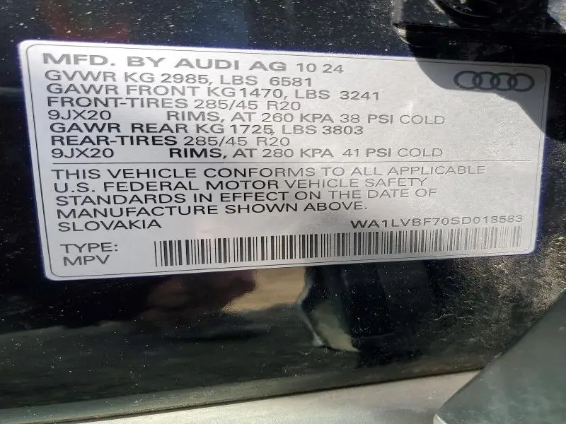 2025 AUDI Q7 PREMIUM PLUS  