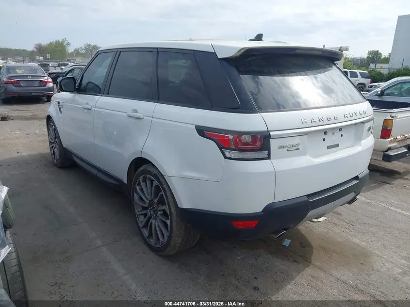 2015 LAND ROVER RANGE ROVER SPORT 3.0L V6 SUPERCHARGED HSE