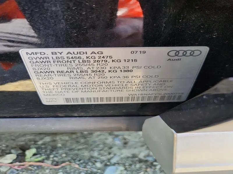 2020 AUDI Q5 PREMIUM PLUS  