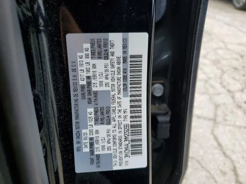 2021 MAZDA CX-30   