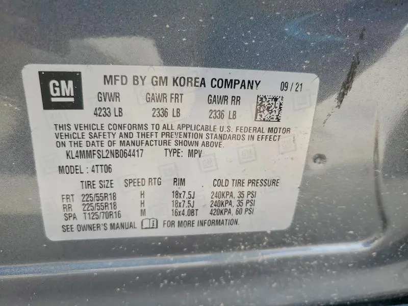 2022 BUICK ENCORE GX ESSENCE  
