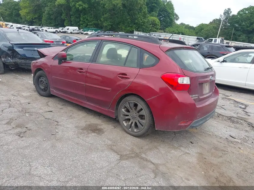 2014 SUBARU IMPREZA 2.0I SPORT LIMITED