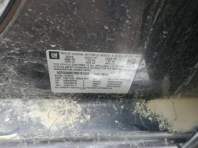 2014 GMC SIERRA K1500 SLE  