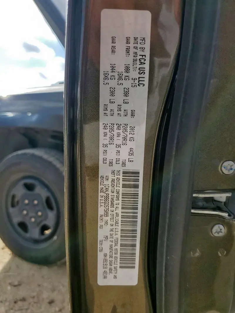 2016 JEEP PATRIOT SPORT  